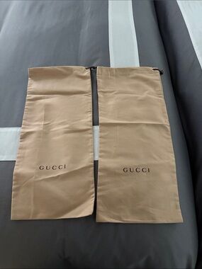 Gucci brand new dust bags